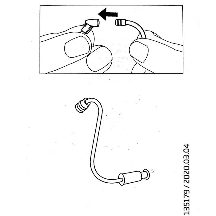 Oticon MiniFit Corda Tube 0.9 (2 pack)