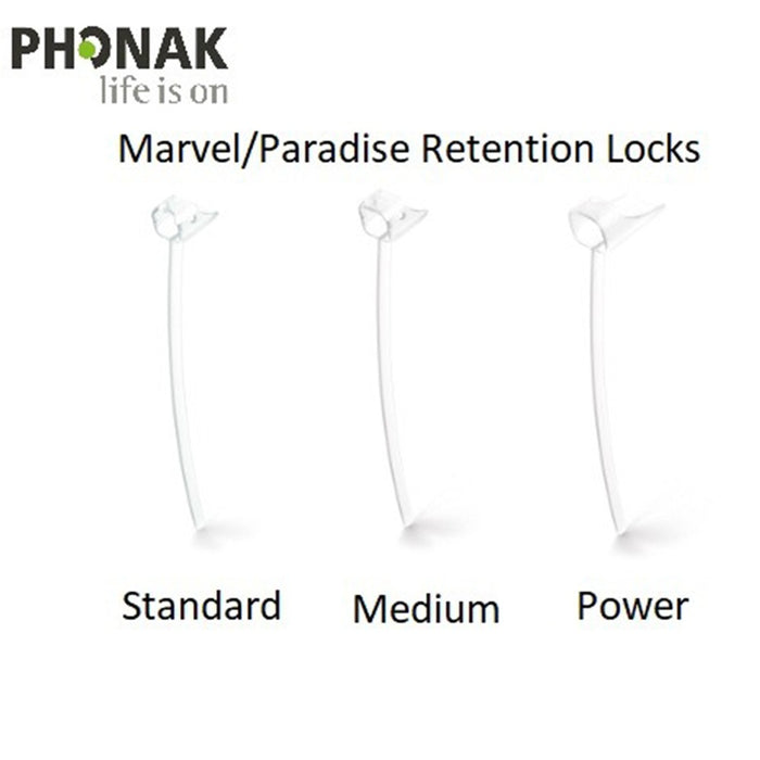 Phonak Retention Locks for Marvel/Paradise Hearing Aids