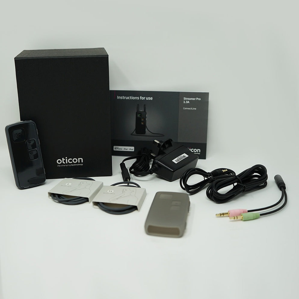 Oticon ConnectLine Streamer Pro 1.3 A — Only Hearing Aid