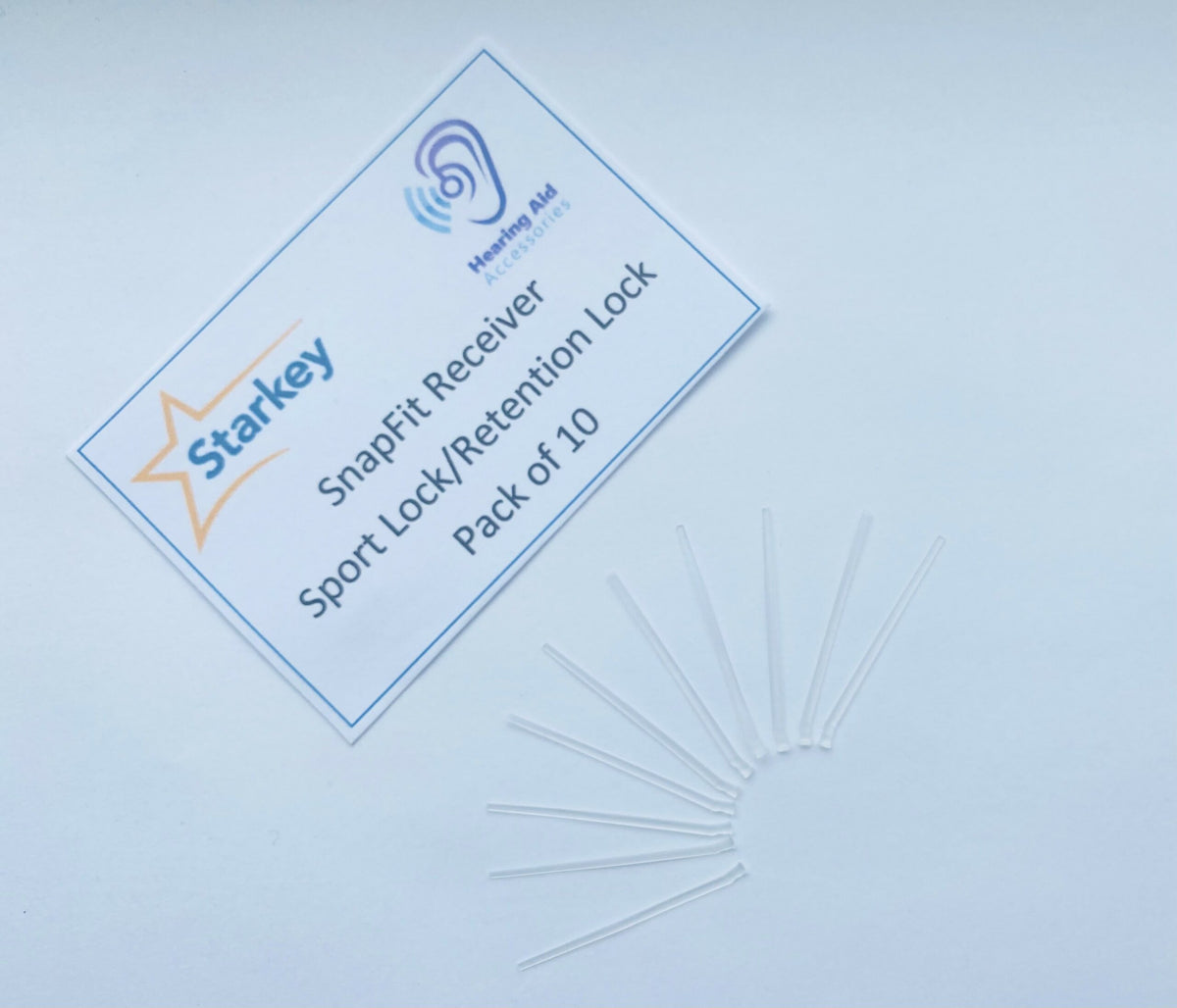 Starkey Sports Lock/Retention Locks – 10pack — Only Hearing Aid